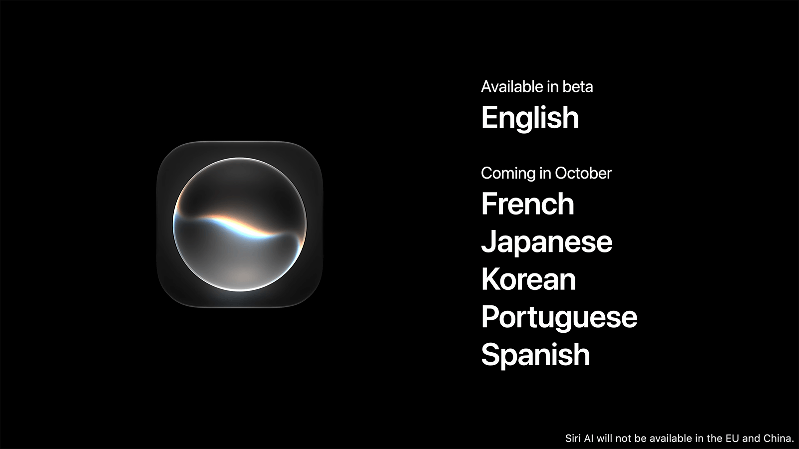 Apple confirma Siri com IA em português para outubro