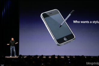 Steve Jobs caneta