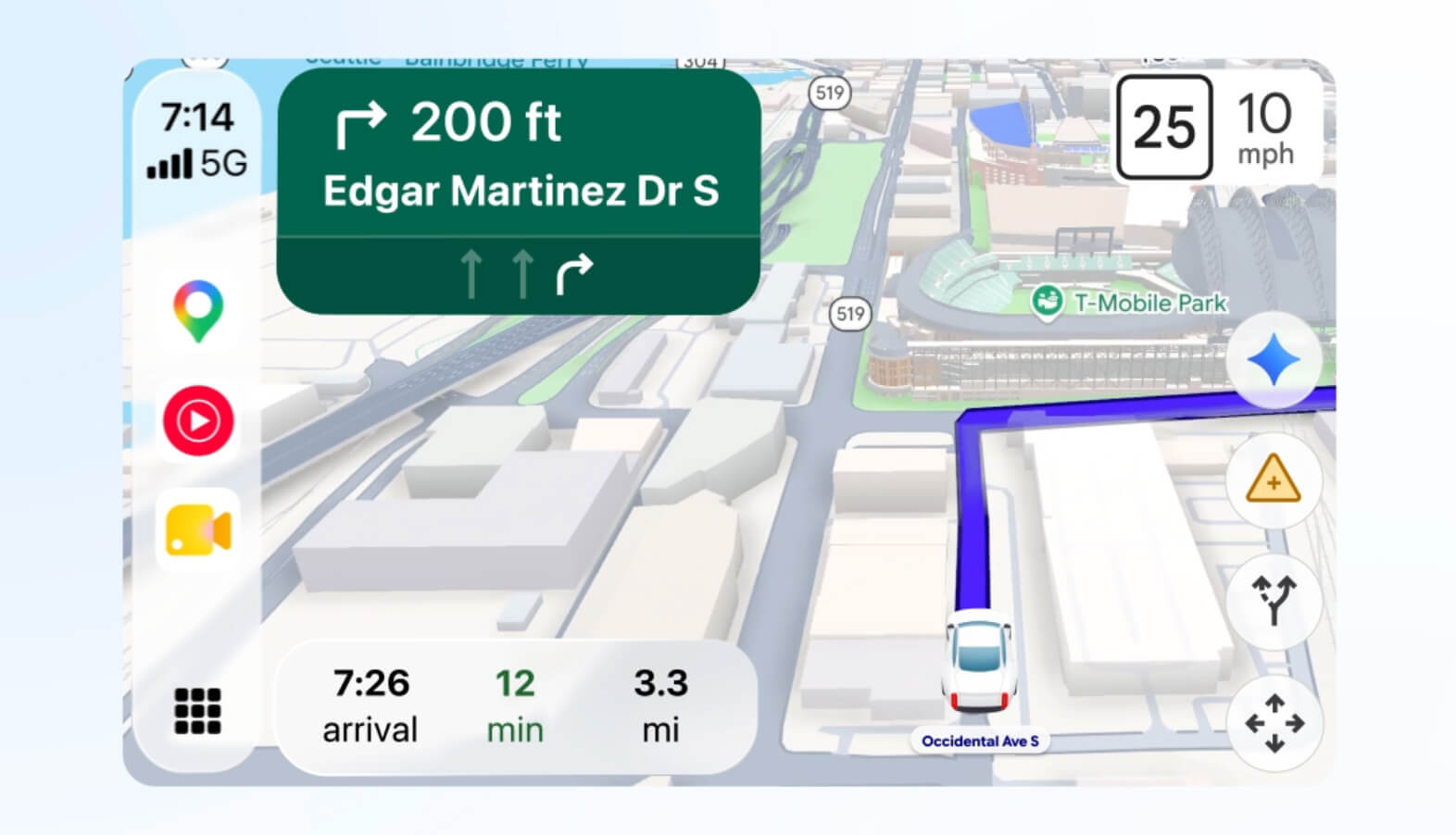 Google Maps começa a liberar Gemini no CarPlay para conversar com motorista